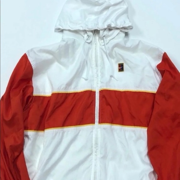 vintage nike court tennis jacket